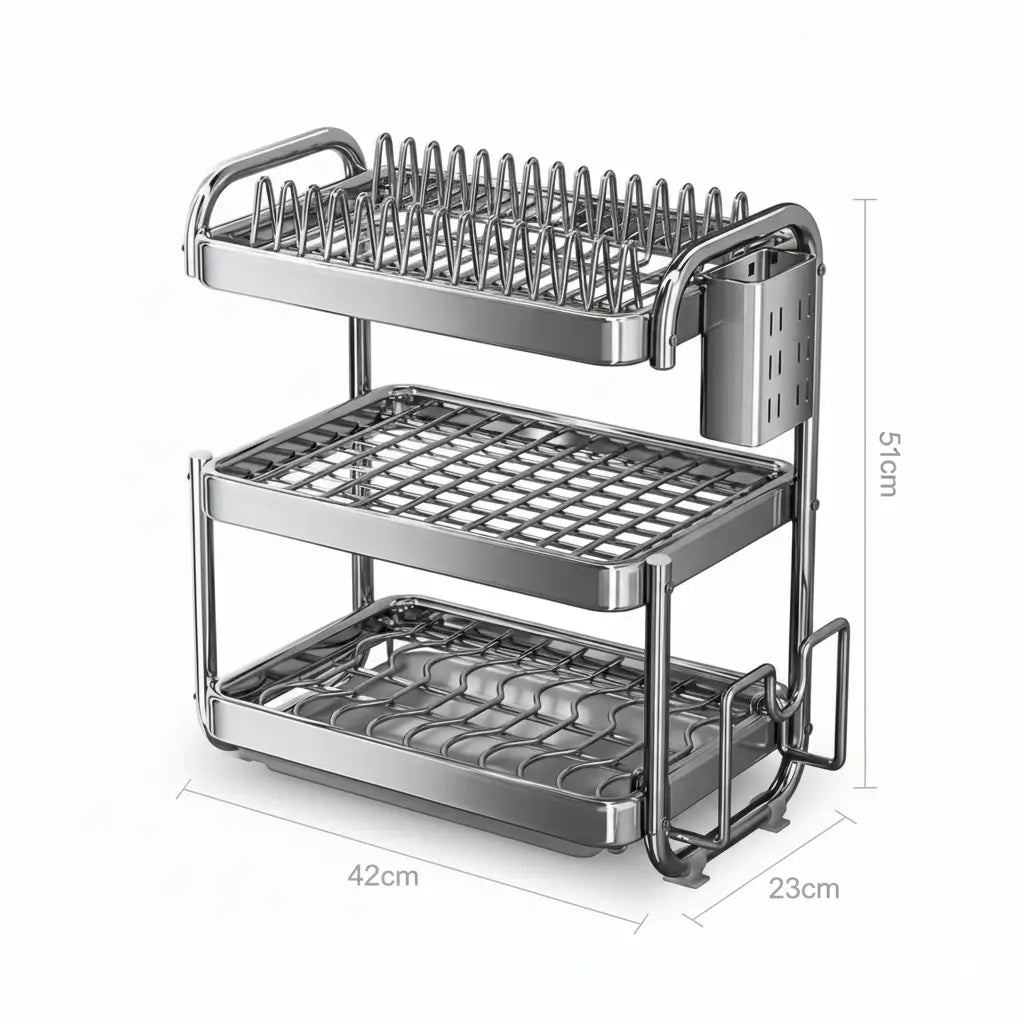 Egouttoir Vaisselle Inox Haut de Gamme