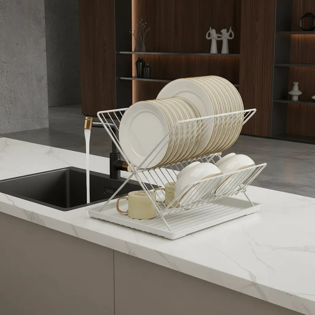 Egouttoir Vaisselle Beige