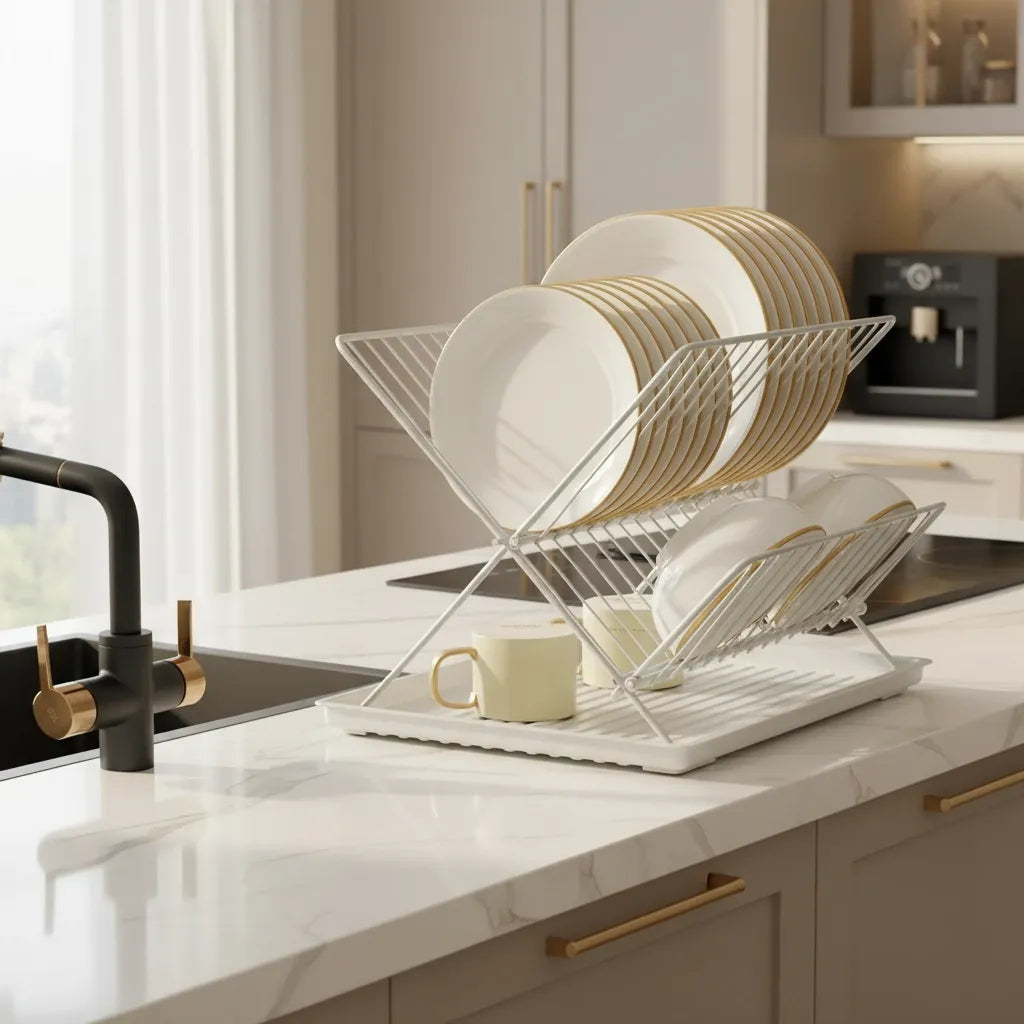 Egouttoir Vaisselle Beige