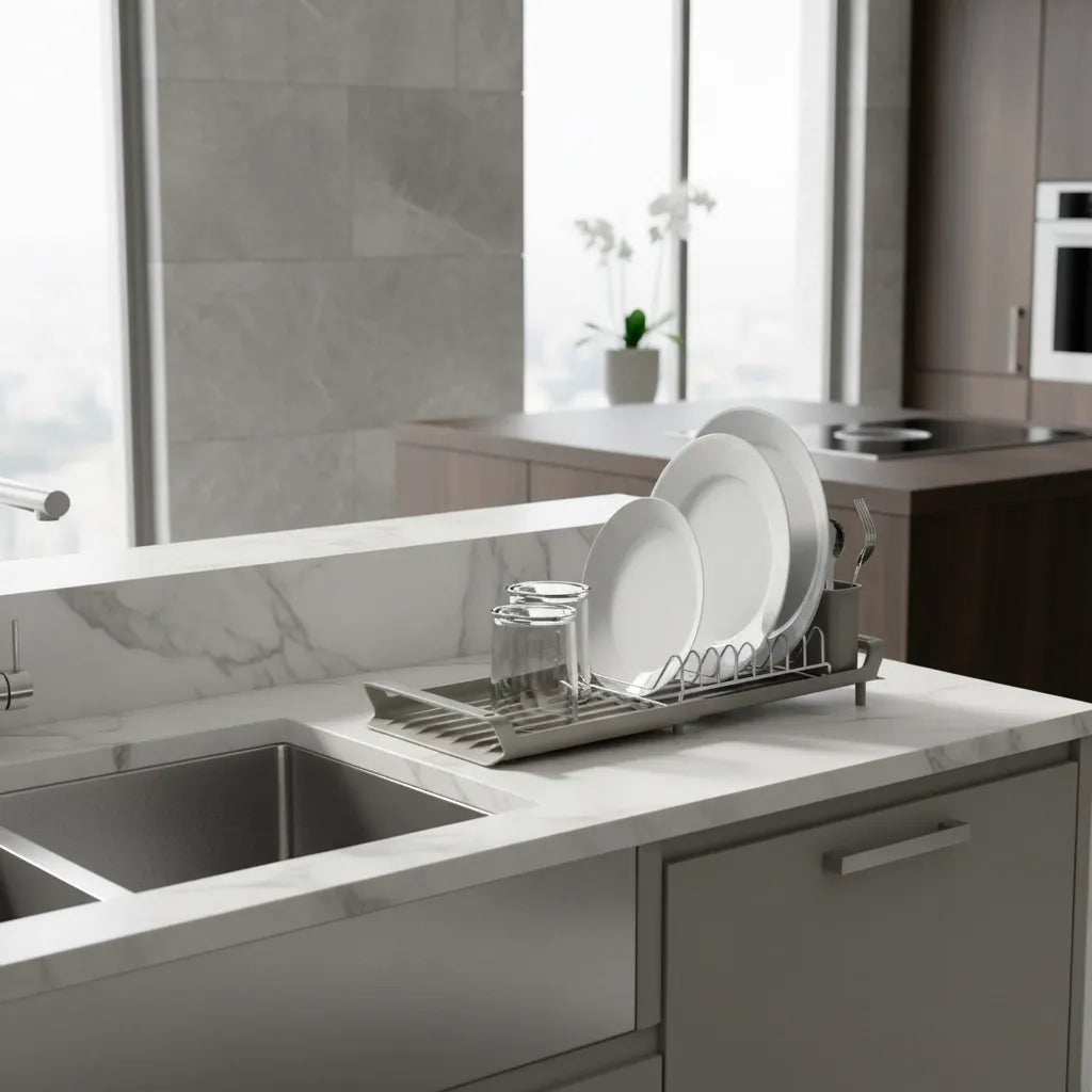 Egouttoir Vaisselle Gris