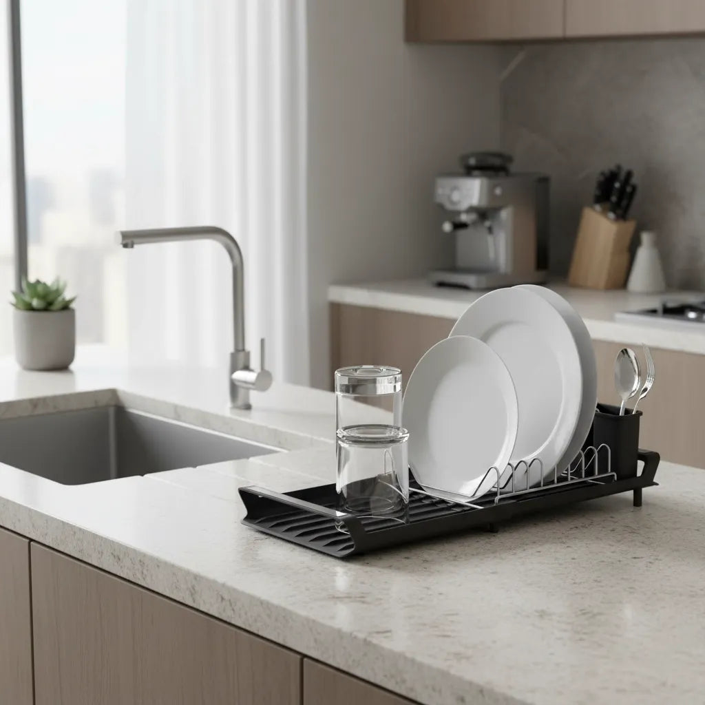 Egouttoir Vaisselle Gris