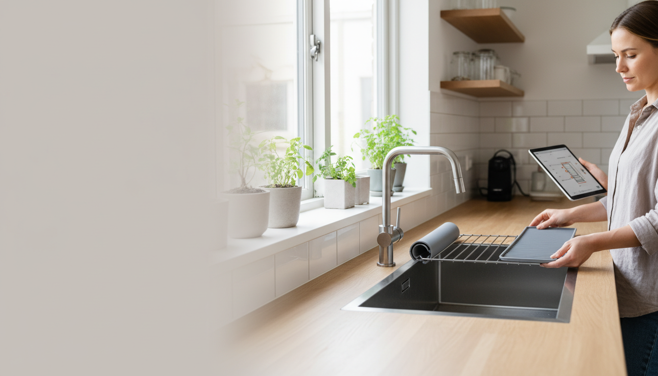 Comment choisir un égouttoir pour un évier étroit ?