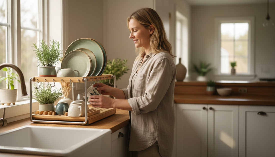 Comment personnaliser votre égouttoir pour la déco