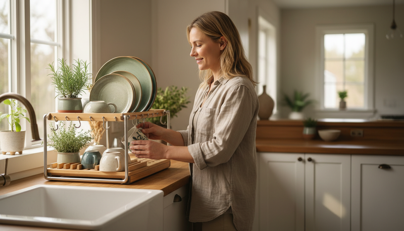 Comment personnaliser votre égouttoir pour la déco