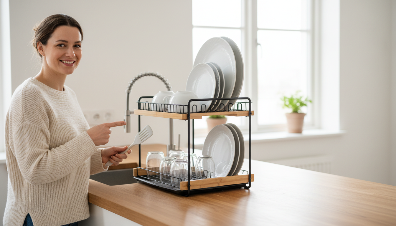 Comment utiliser un égouttoir pour optimiser l'espace