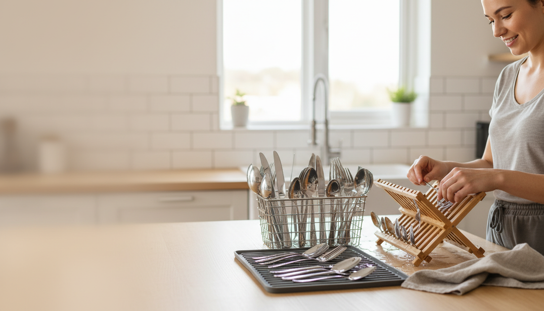 Difficile de sécher les couverts : solutions pratiques