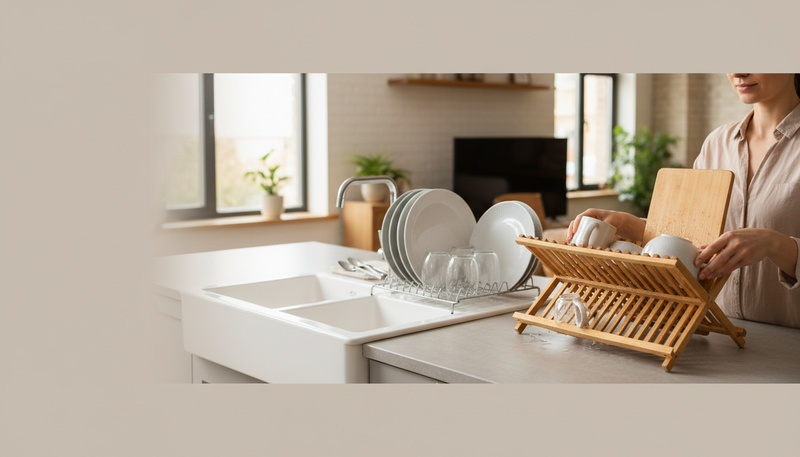 Égouttoir en inox vs bois : que choisir ?