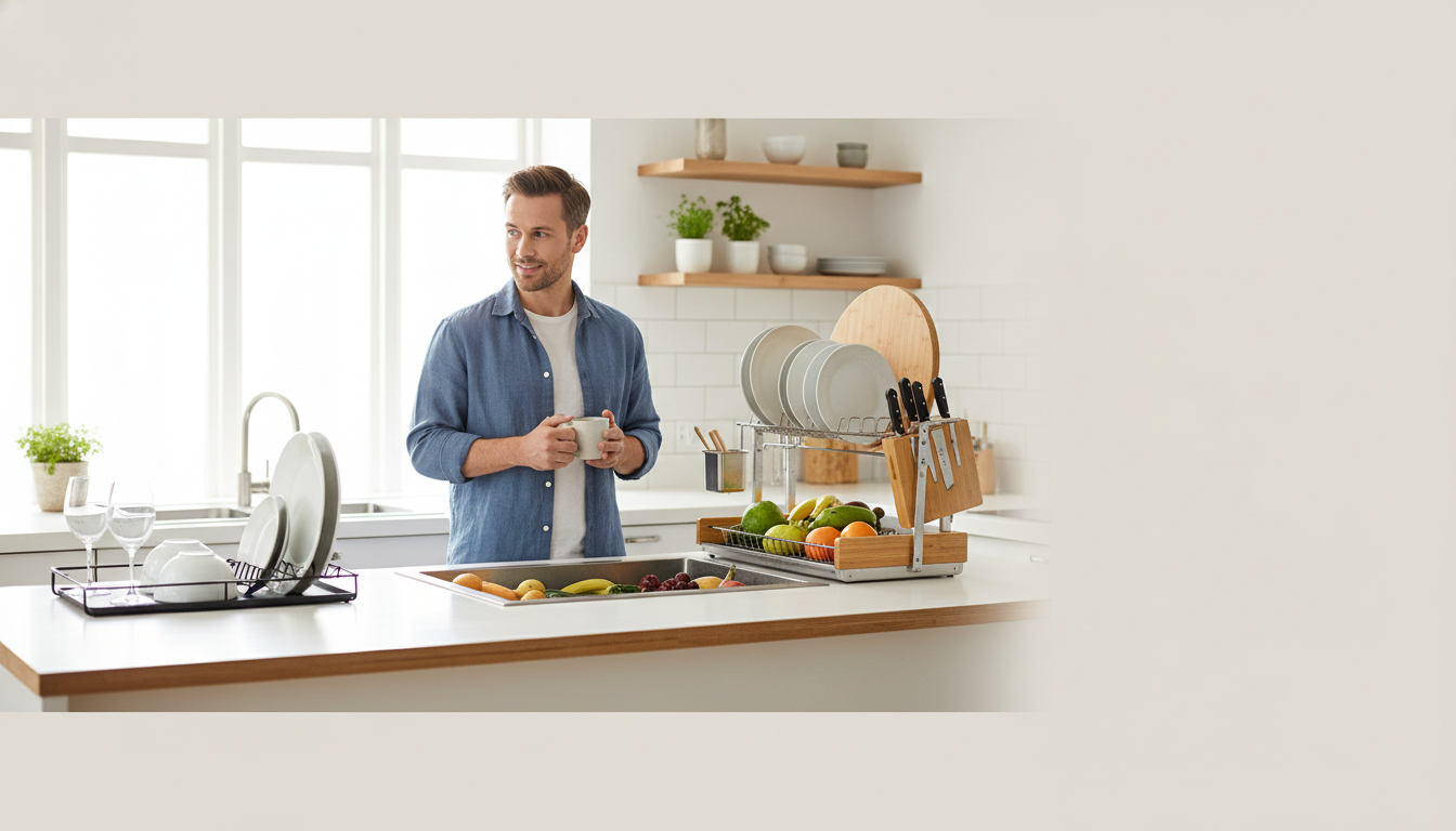 Égouttoir minimaliste vs multifonction : quel choix ?