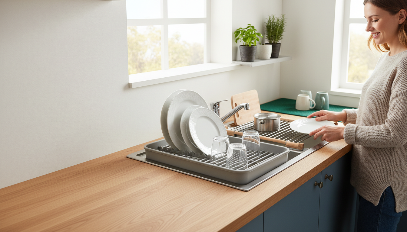 Meilleurs égouttoirs pour petites cuisines