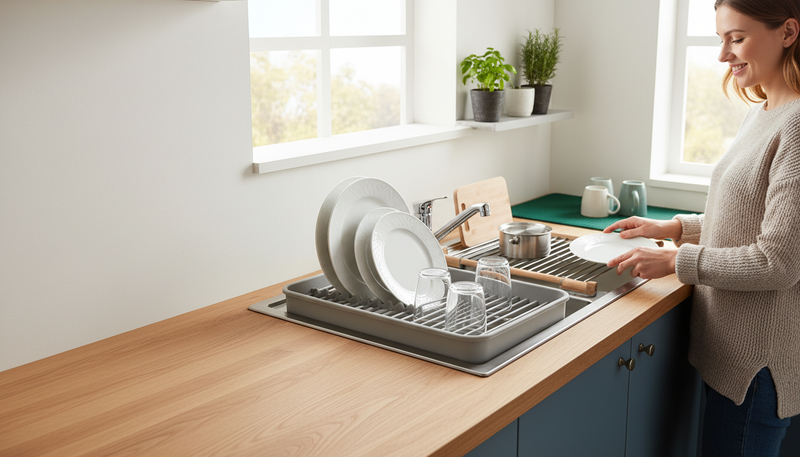 Meilleurs égouttoirs pour petites cuisines