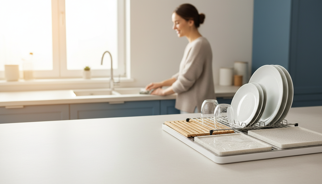Options d'égouttoirs pour vaisselle anti-calcaire