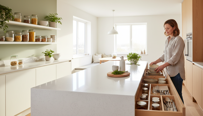 Organisation efficace pour une cuisine fonctionnelle