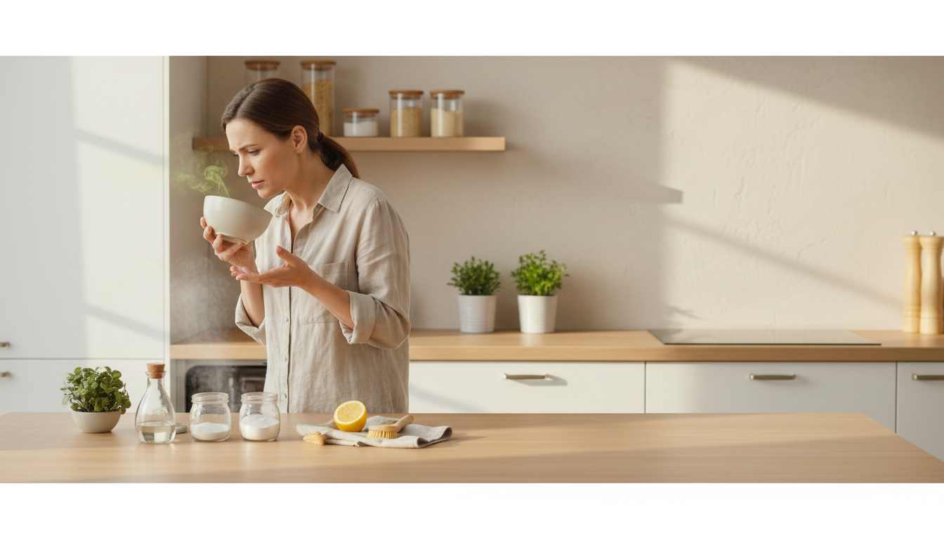 Vaisselle qui dégage des odeurs : comment y remédier