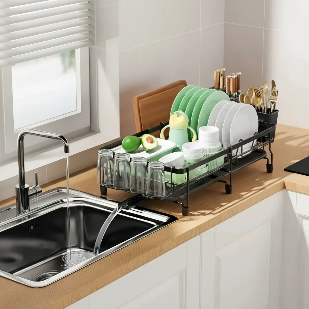 Egouttoir Retractable