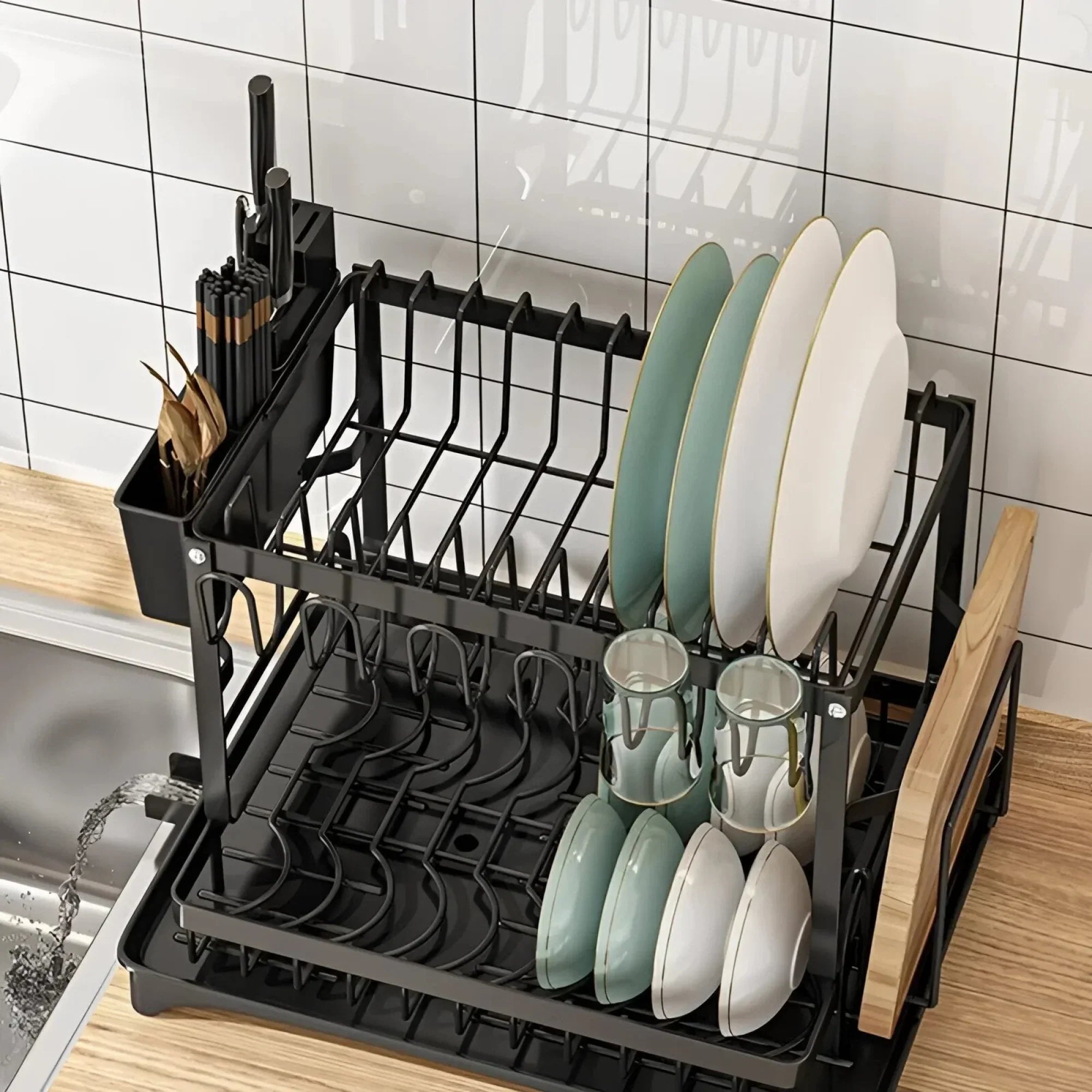 Egouttoir Vaisselle Avec Evacuation