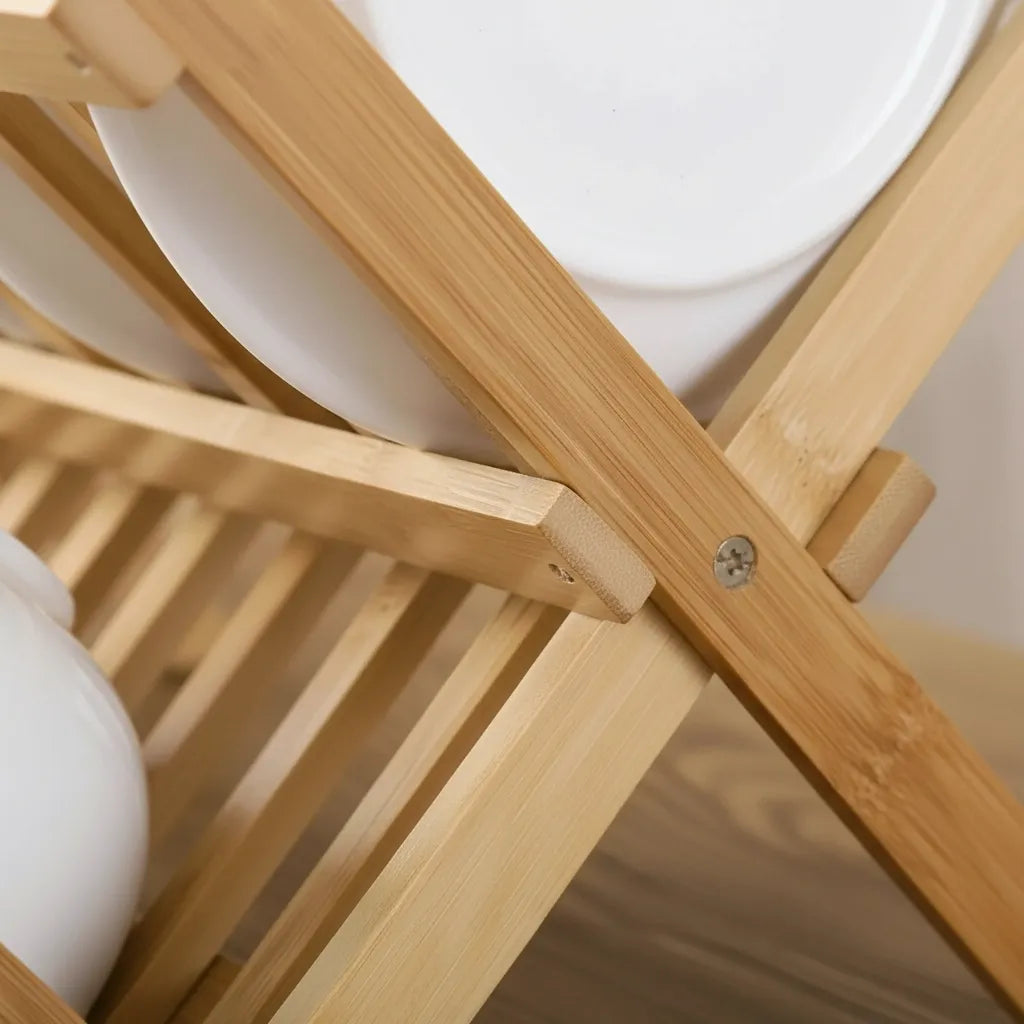 Egouttoir Vaisselle Bambou