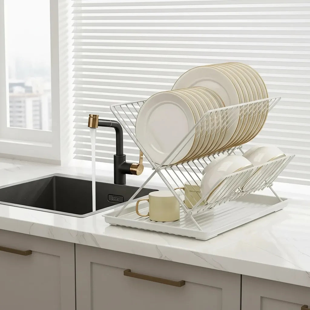 Egouttoir Vaisselle Beige