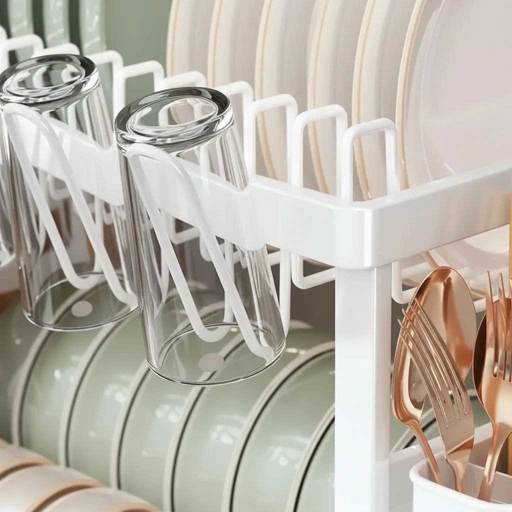 Egouttoir Vaisselle Blanc