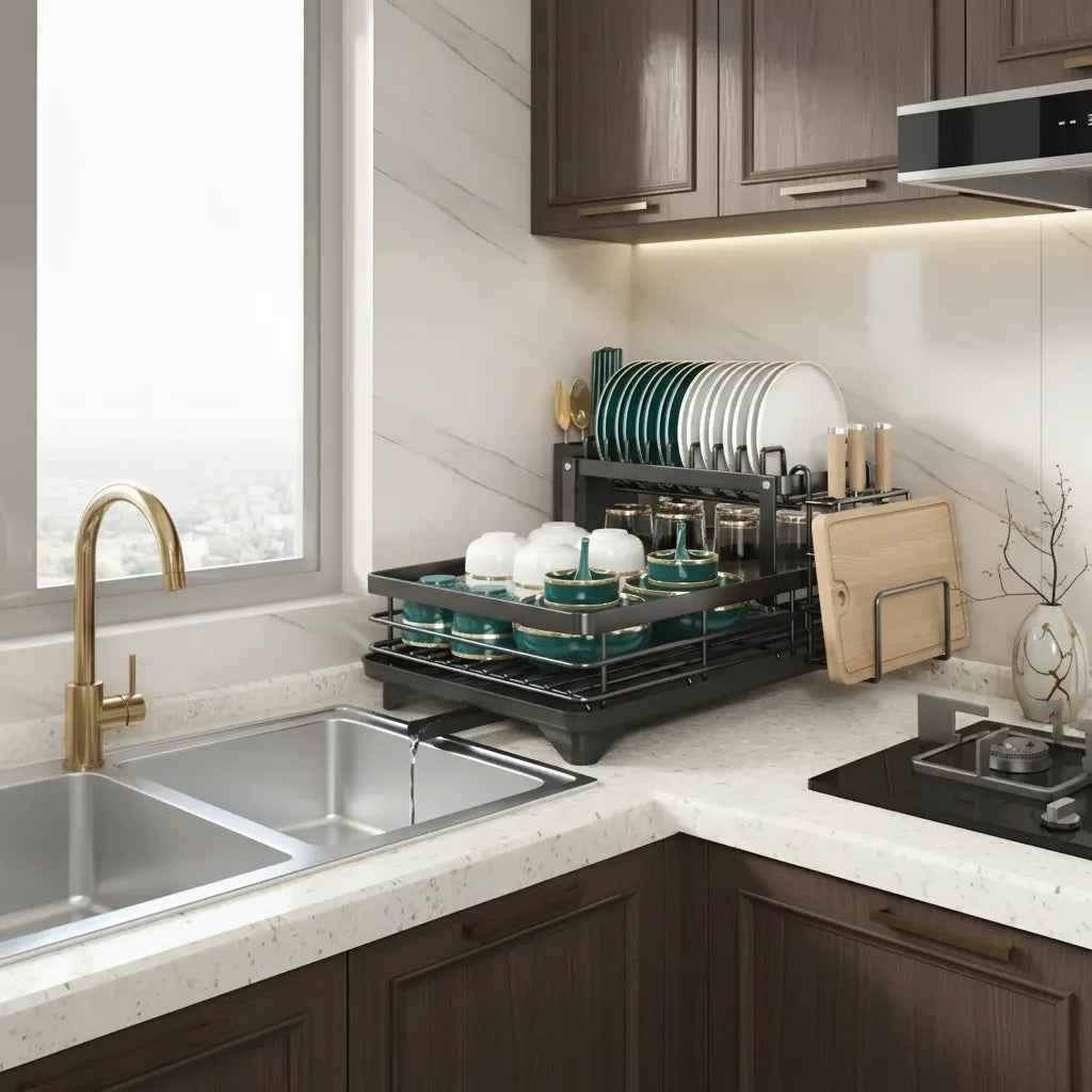 Egouttoir Vaisselle Compact