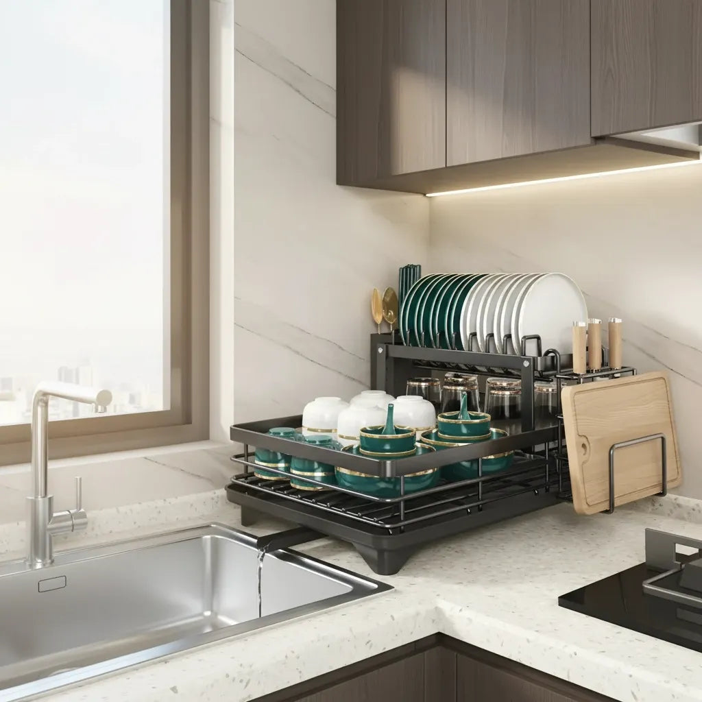 Egouttoir Vaisselle Compact