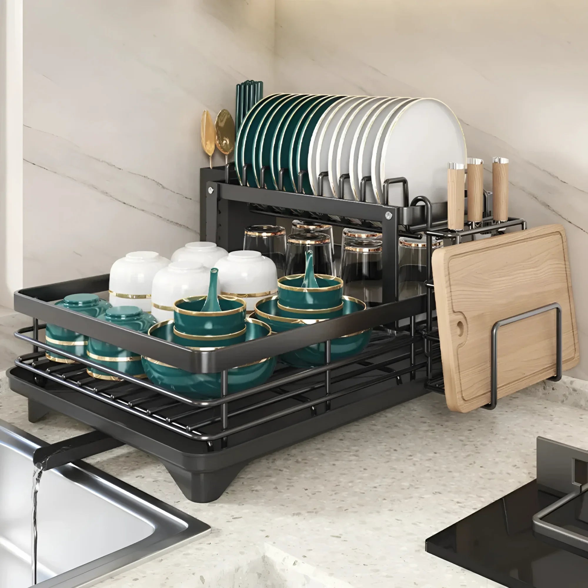 Egouttoir Vaisselle Compact