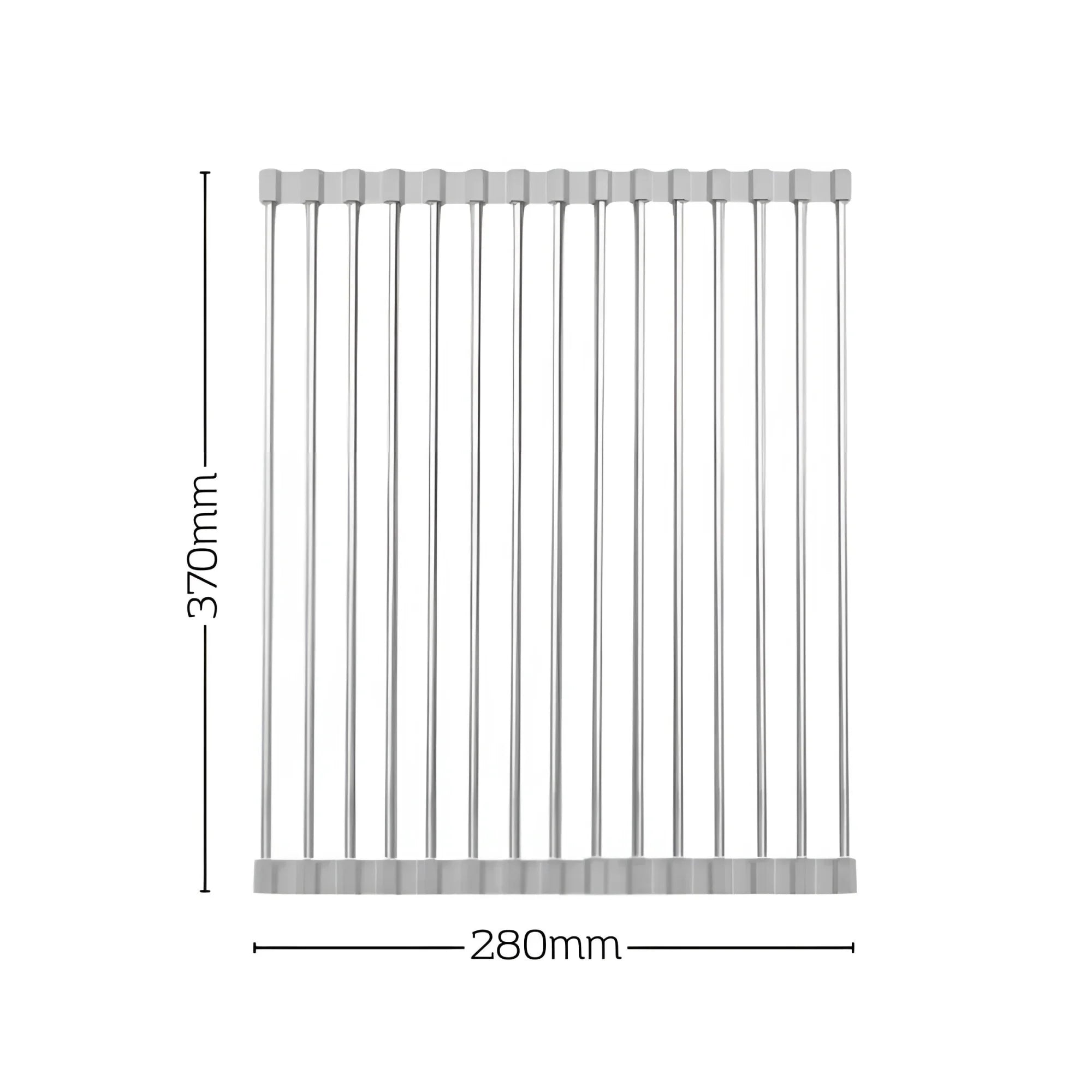 Egouttoir Vaisselle Enroulable Compact (37cm)