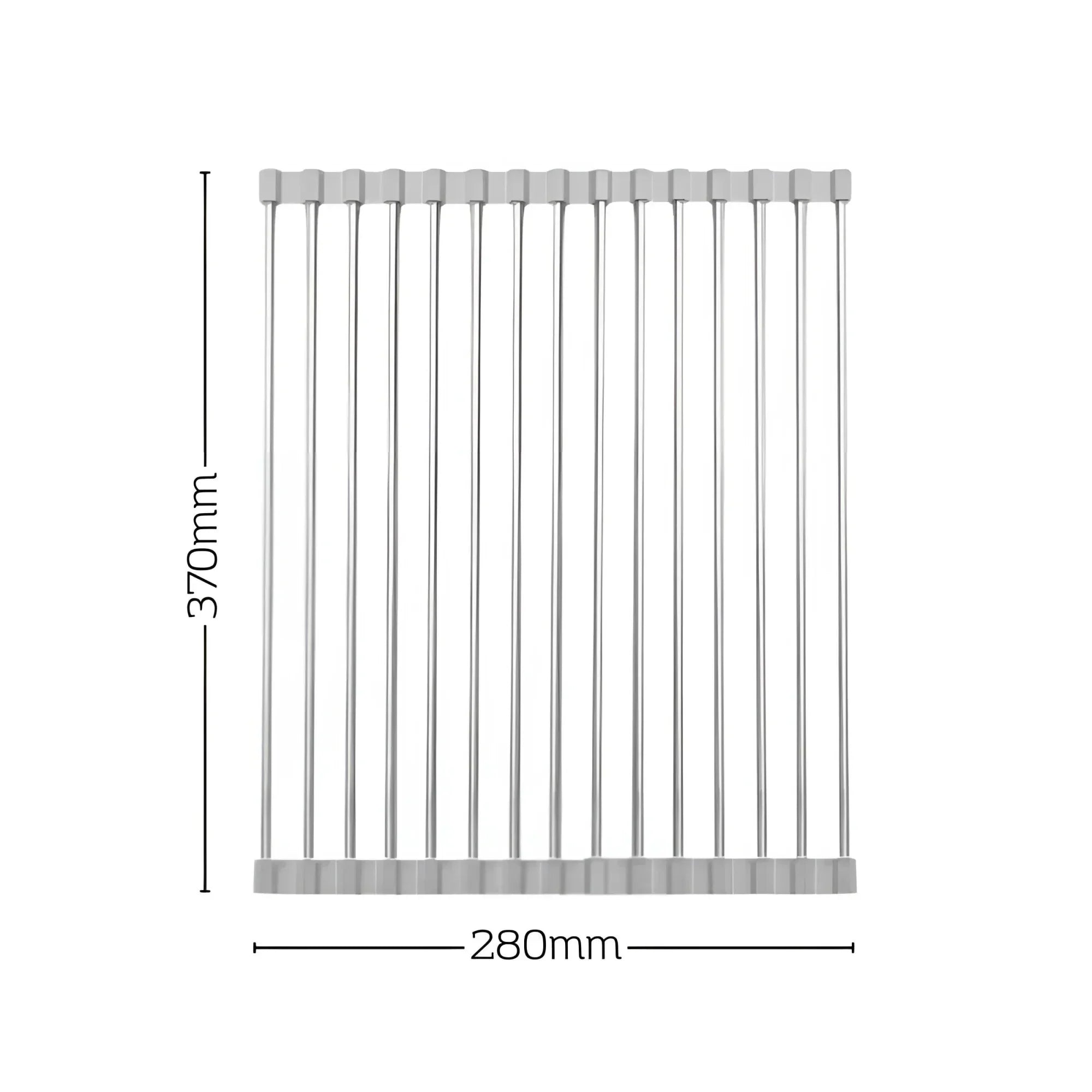 Egouttoir Vaisselle Enroulable Compact (37cm)