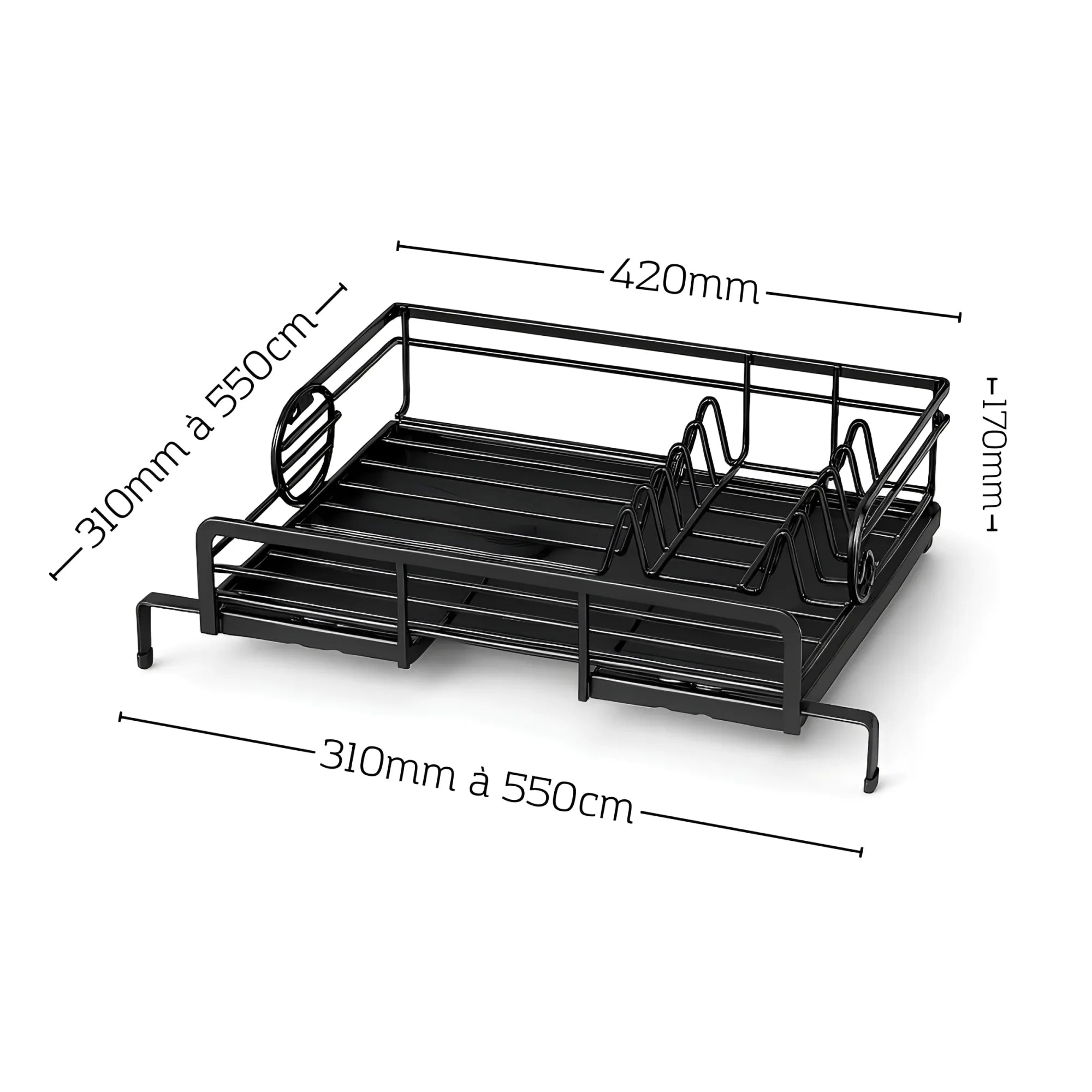 Egouttoir Vaisselle Extensible