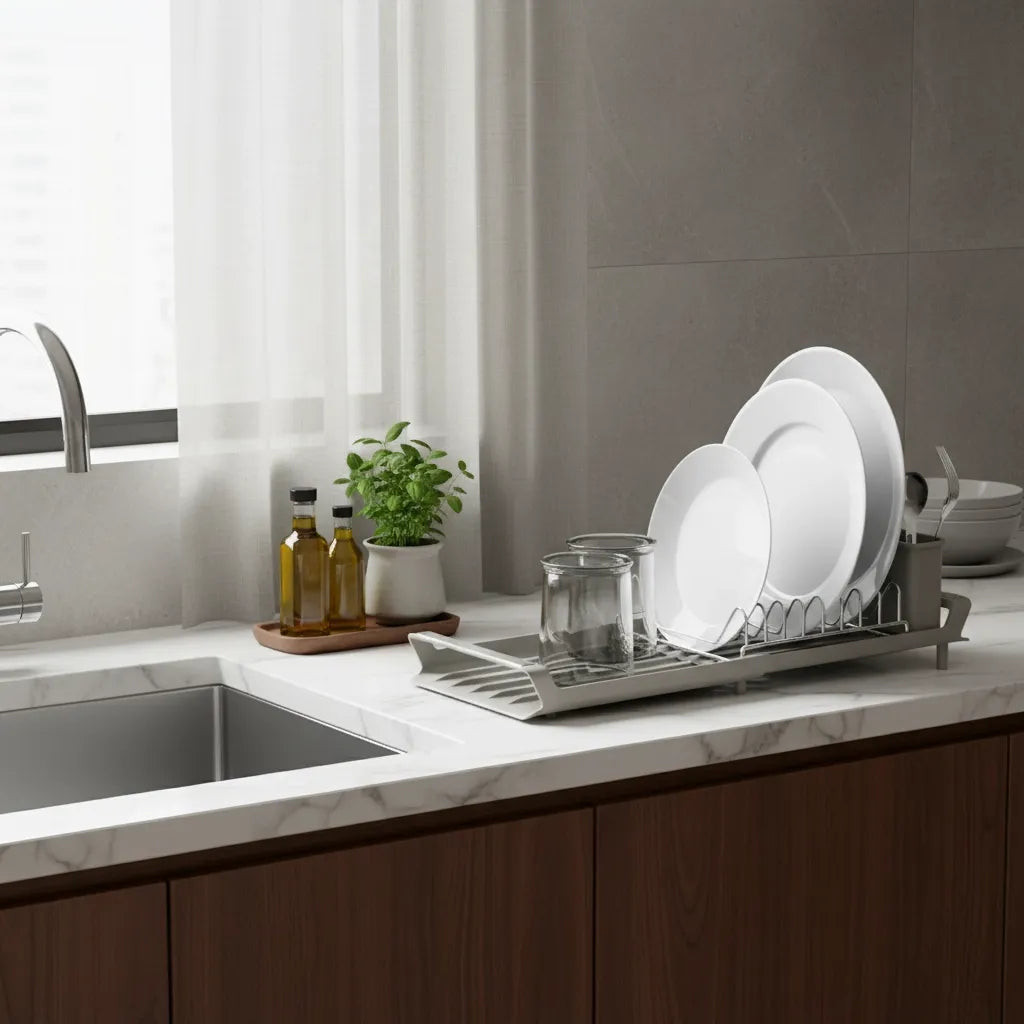 Egouttoir Vaisselle Gris