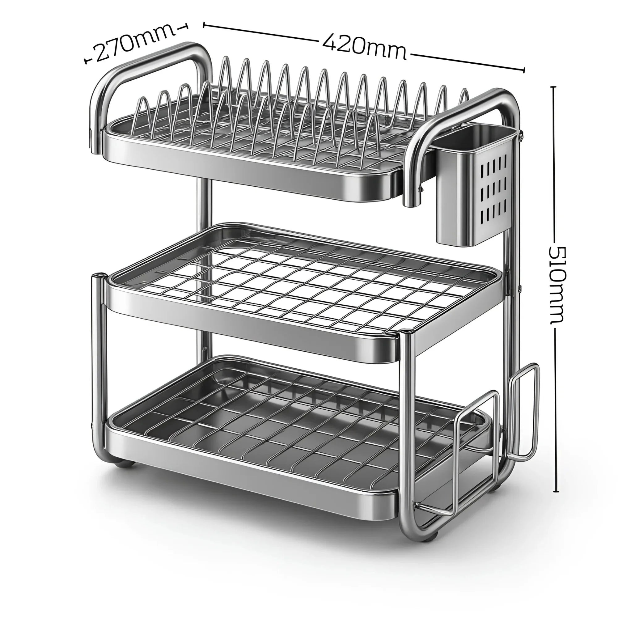 Egouttoir Vaisselle Inox Haut de Gamme