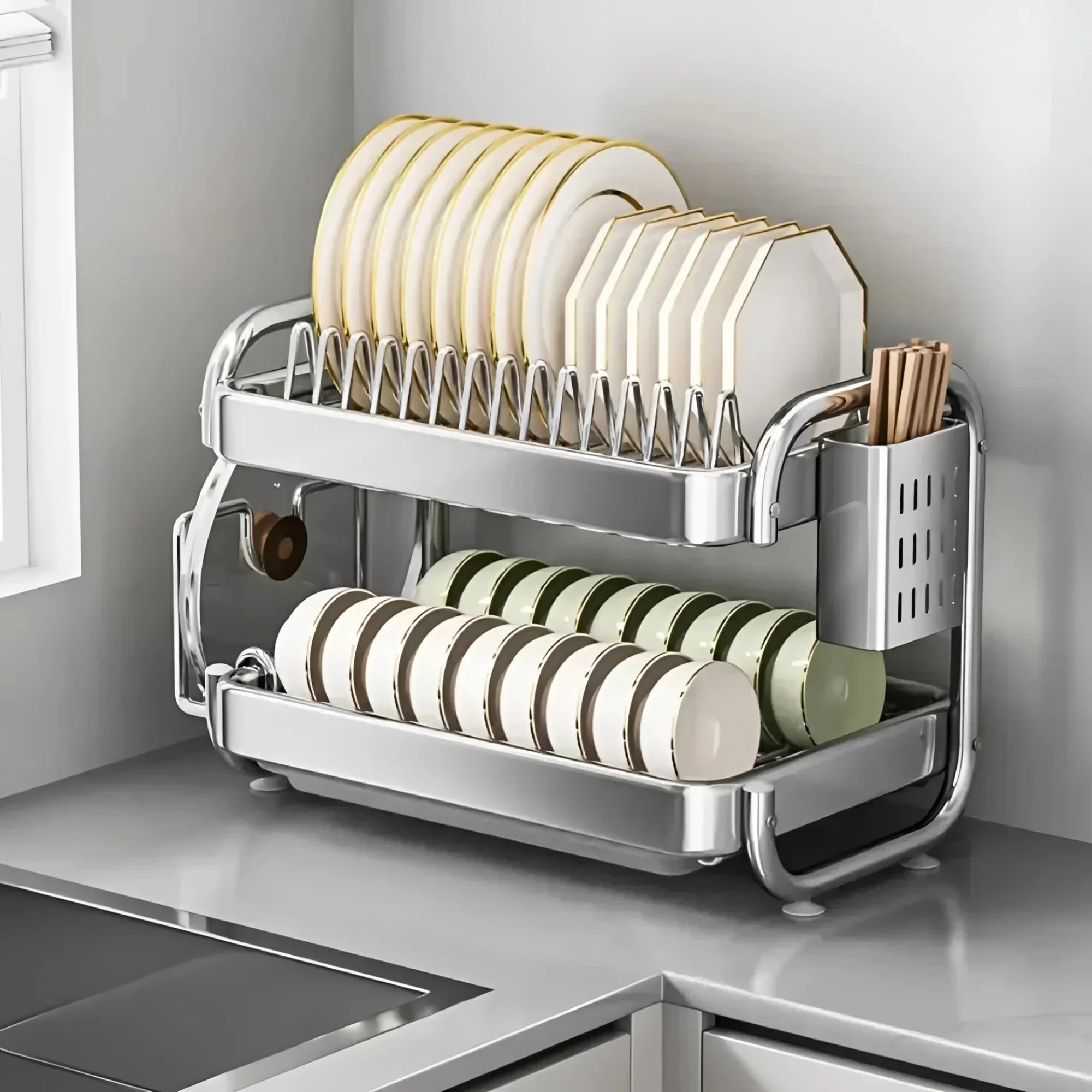Egouttoir Vaisselle Inox Haut de Gamme