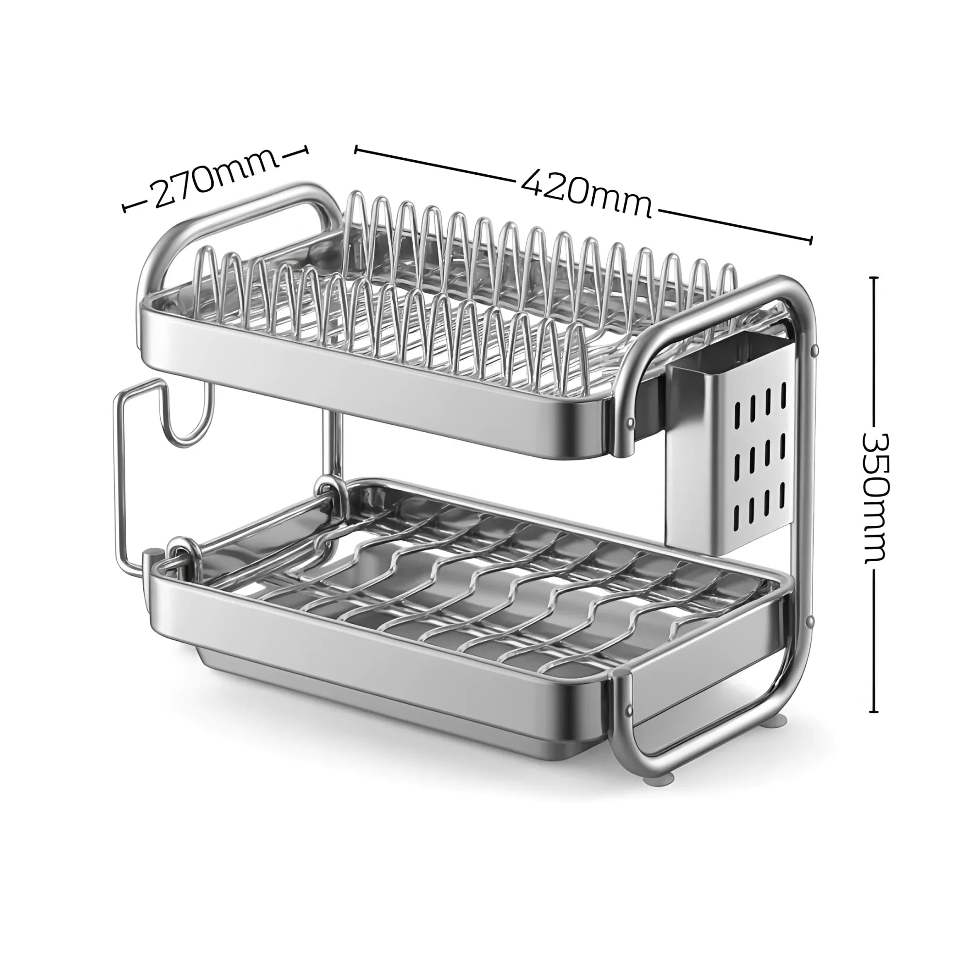 Egouttoir Vaisselle Inox Haut de Gamme