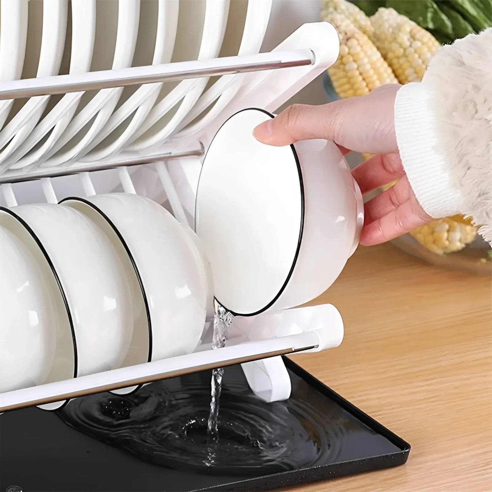 Egouttoir Vaisselle Pliable