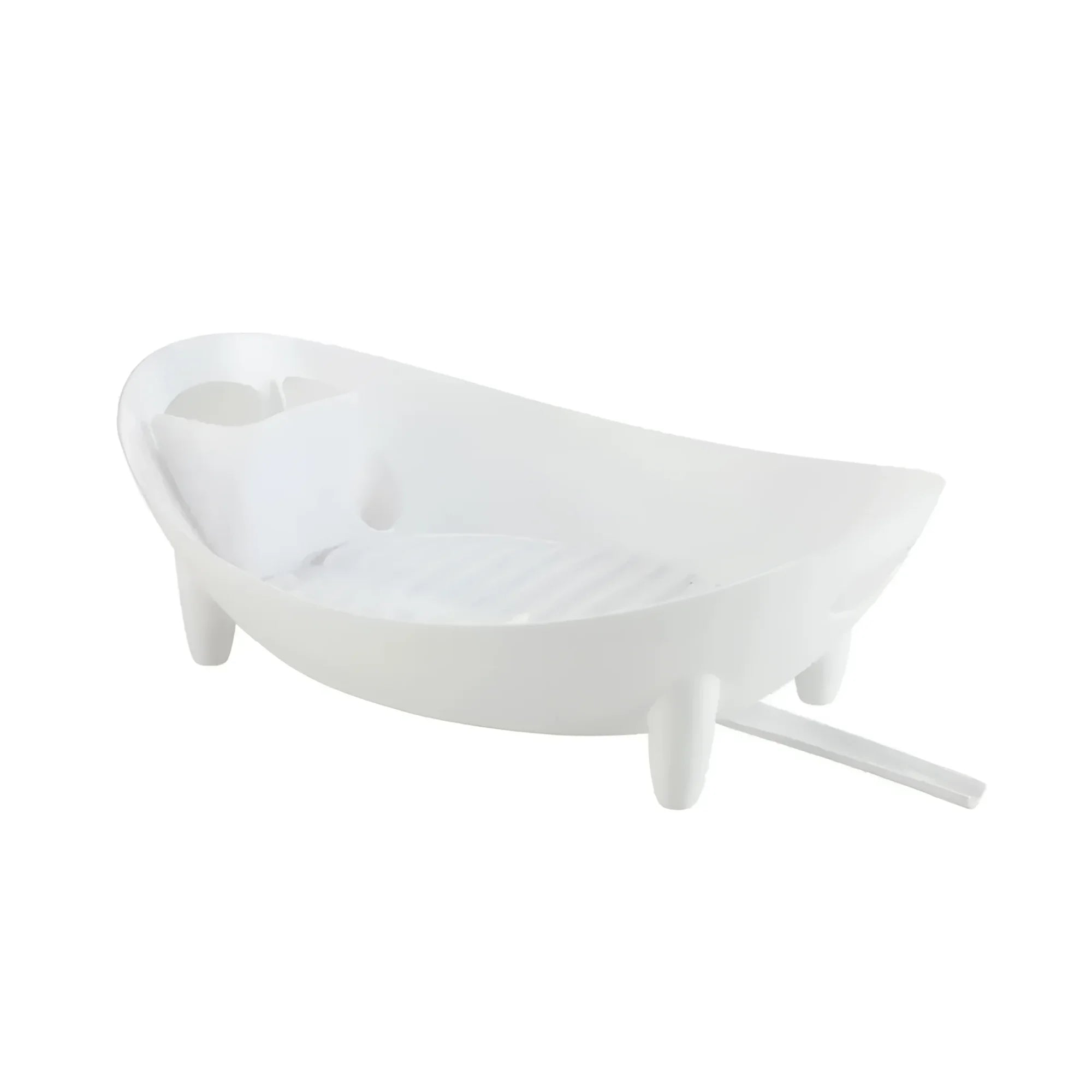 Egouttoir Vaisselle Rond Blanc Neige