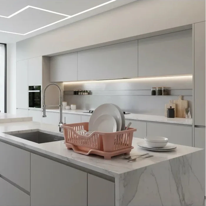 Egouttoir Vaisselle Rose